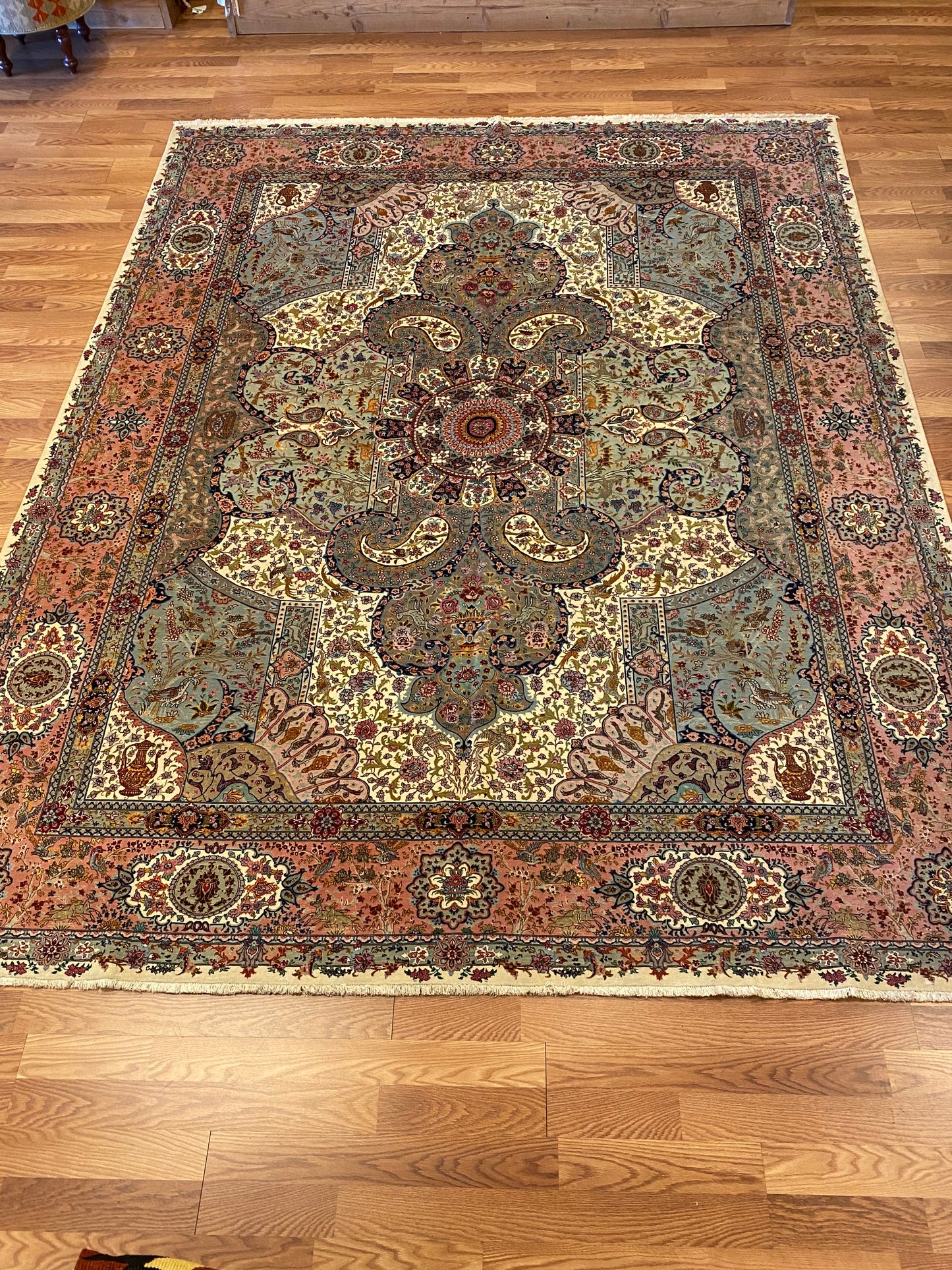 Tabriz Silk & Wool - Item BG631