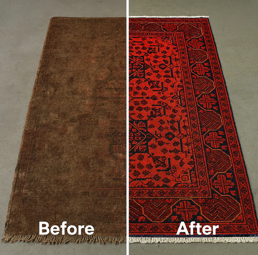 STOP! Why "Steam Cleaning" Can Ruin Your Handmade Rug (And What to Do Instead)